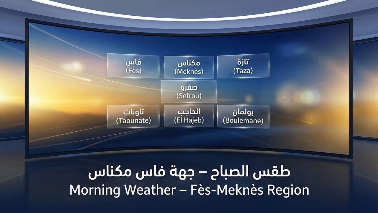 أمطار متفرقة وارتفاع الحرارة في أقاليم جهة فاس مكناس يوم الجمعة